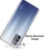 Transparent Soft Silicone TPU Flexible Back Cover Compatible for Oppo A53s 5G / Oppo A16