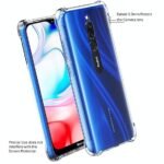 Redmi 8 - Soft Silicone Shockproof Bumper Case Back Cover in Transparent[Air Cushion Technology]-for Mi 8