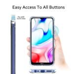 Redmi 8 - Soft Silicone Shockproof Bumper Case Back Cover in Transparent[Air Cushion Technology]-for Mi 8