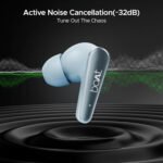 boAt Airdopes 280 ANC Truly Wireless in-Ear Earbuds with 32dB ANC, Ambient Mode, 60HRS Playback, Beast Mode,IPX5 Ear Buds TWS (2 color options)