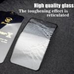 Premium Edge to Edge Super X Tempered Glass Screen Protector for Vivo T1 Pro 5G - (Black) Pack of 2