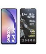 D+ Matte Tempered Glass With 18H Hardness For Samsung Galaxy A54 5G Smartphone | Full Screen Coverage-6.4 Inch (Pack Of 1)