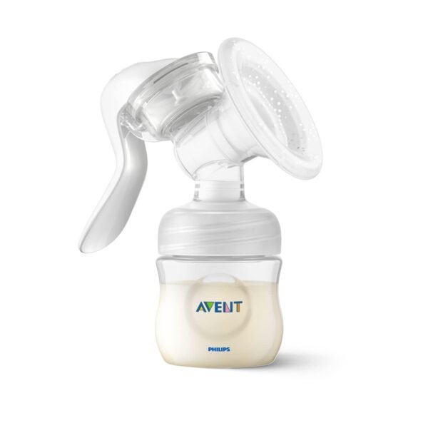 Philips Avent Essential Manual Breast Pump By Fratelli (SCF430/01 MBP) | Soft expression Cussion | Compitable universally with all Avent feeding Bottles