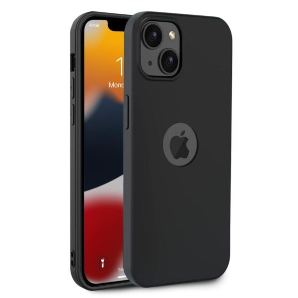 Silicone Back Cover Case for iPhone 13 Stylish, Shockproof, and Ultra-Slim with Comfortable Grip