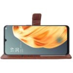 Flip Cover for Oppo F15 / Oppo A91 | Premium Leather Finish | Inbuilt Pockets & Stand | Flip Case for Oppo F15 / Oppo A91 (Brown)