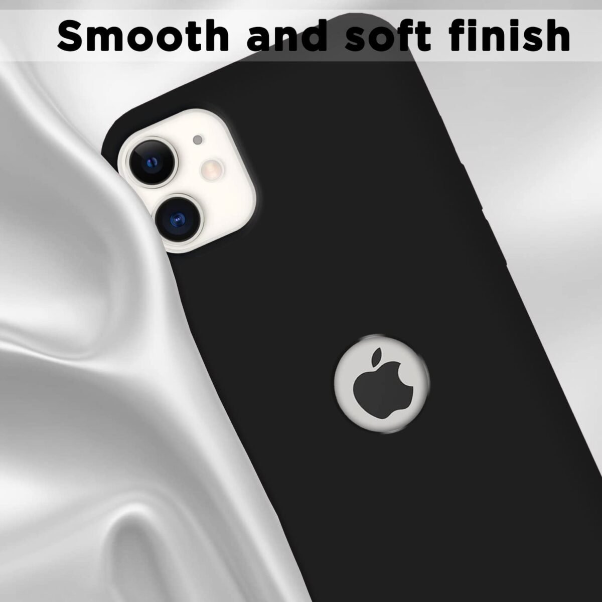 Silicone Back Cover Case for iPhone 11 Stylish, Shockproof, and Ultra-Slim with Comfortable Grip