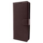 Redmi 9 Flip Cover Magnetic Leather Wallet Case Shockproof TPU for Redmi 9 (Brown)