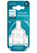 Philips Avent Anti-Colic Baby Bottle Flow 1 Nipple, 2pk, SCY761/02