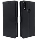 Flip Cover Leather Finish | Inside TPU with Card Pockets | Wallet Stand and Shock Proof | Complete Protection Flip Case for Redmi Note 7 Pro/Note 7 / Note 7s (Black)