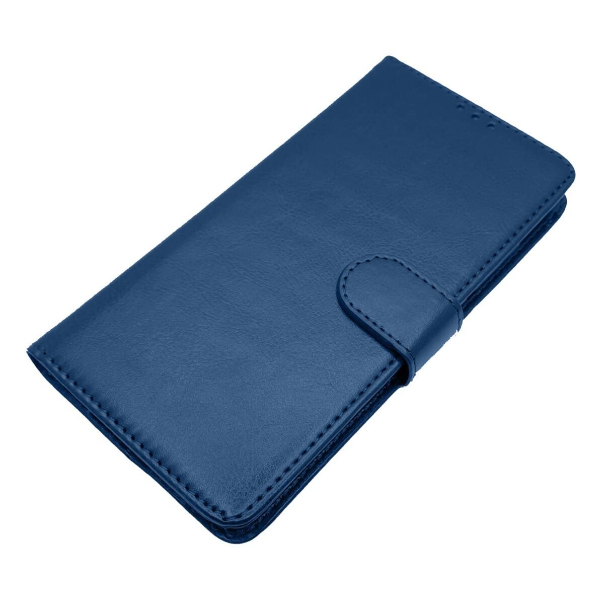 Leather Magnetic Vintage Flip Wallet Case Cover for Vivo Y12 / Y15 / Y17 / U10 (Blue)