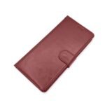 Oppo F25 Pro 5G Flip Cover Leather Finish | Inside TPU with Card Pockets | Wallet Stand and Shock Proof | Complete Protection Flip Case (Brown)