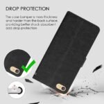 Flip Cover for Oppo A71 | Premium Leather Finish | Inbuilt Pockets & Stand | Flip Case for Oppo A71 (Black)