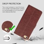 Flip Cover for Oppo A71 | Premium Leather Finish | Inbuilt Pockets & Stand | Flip Case for Oppo A71 (Brown)