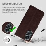 Flip for Oppo A58 4G (Leather_Coffee)