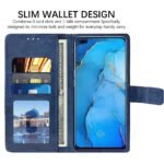 Flip Cover for Oppo Reno 3 Pro | Premium Leather Finish | Inbuilt Pockets & Stand | Flip Case for Oppo Reno 3 Pro (Blue)