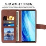 Flip Cover for Oppo Reno 4 Pro | Premium Leather Finish | Inbuilt Pockets & Stand | Flip Case for Oppo Reno 4 Pro (Brown)