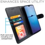 Oppo F9/F9 Pro/A5/A5S /A7/A11K /A12/ Realme 2/2 Pro/Realme U1 Flip Cover Magnetic Leather Wallet Case Shockproof TPU for Oppo F9/F9 Pro/A5/A5S /A7/A11K /A12/ Realme 2/2 Pro/Realme U1 (Black)