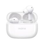 Realme Buds T310 Truly Wireless in-Ear Earbuds with 46dB Hybrid ANC, 360° Spatial Audio, 12.4mm Dynamic Bass Driver, Upto 40Hrs Battery and Fast Charging (White)