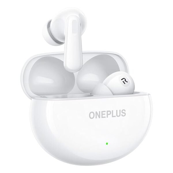 OnePlus Nord Buds 3 Truly Wireless Bluetooth in Ear Earbuds with Up to 32Db Active Noise Cancellation,10Mins for 11Hours Fast Charging with Up to 43H Music Playback -Melodic (White)