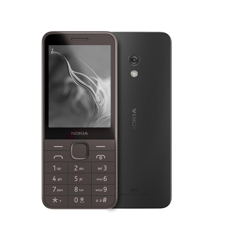 Nokia 235 4G | All-New Keypad Phone with Dual SIM, Scan & Pay UPI, Rear Camera, Wireless FM Radio, MP3 Player, Bluetooth & USB Type C (Black)