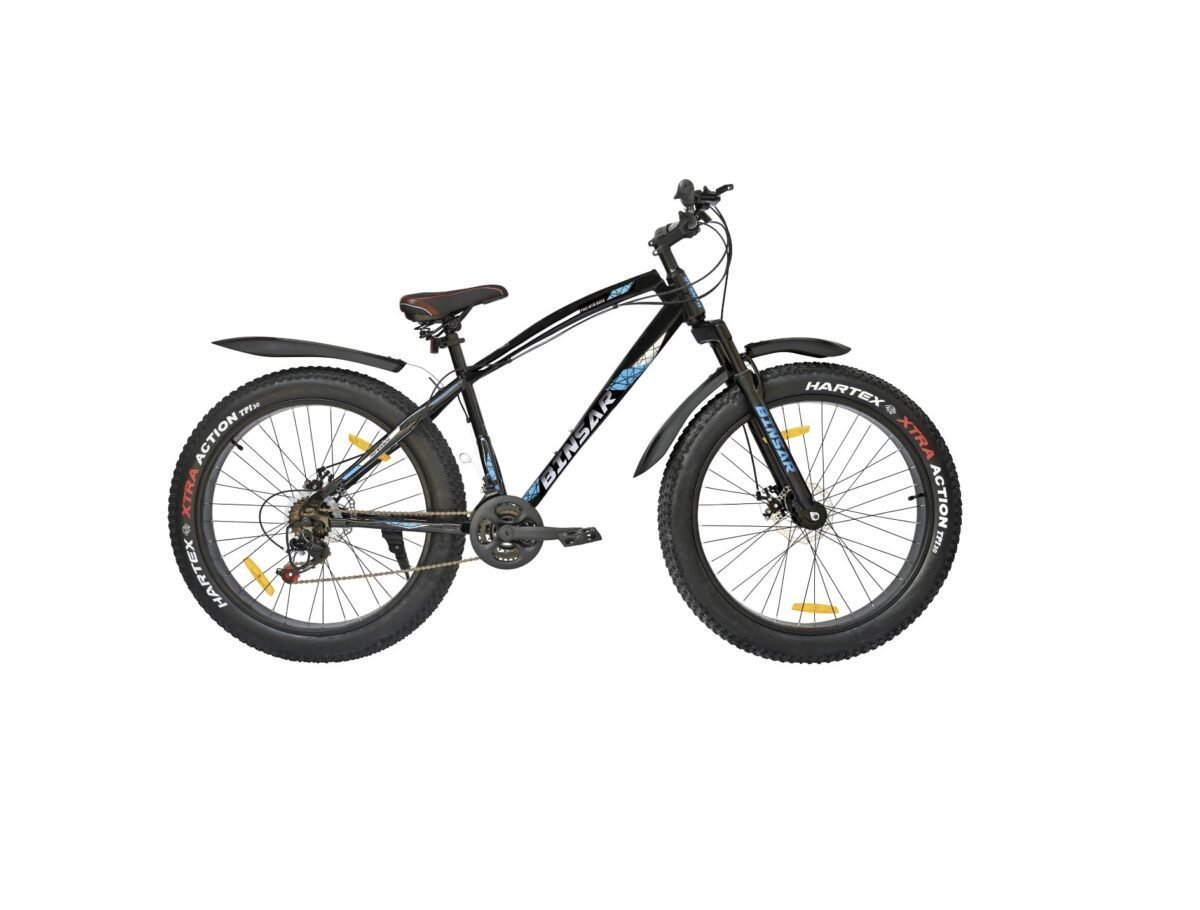 BINSAR Cycles for Men 26X4.00 (KING) Multi \Speed (Fat Bike)