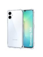 Transparent Crystal Clear Back Cover Case for Samsung Galaxy A06 | Shockproof Soft TPU Case (Transparent)