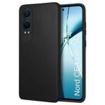 OnePlus Nord CE4 Lite 5G / 1+Nord CE 4 Lite Case Soft Silicon Flexible Back Case Cover Silicone (Black)