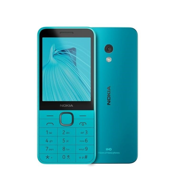 Nokia 235 4G | All-New 4G Keypad Phone with Dual SIM, Scan & Pay UPI, Rear Camera, Wireless FM Radio, MP3 Player, Bluetooth & USB Type C (Blue)