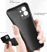 OnePlus Nord CE4 Lite 5G / 1+Nord CE 4 Lite Case Soft Silicon Flexible Back Case Cover Silicone (Black)