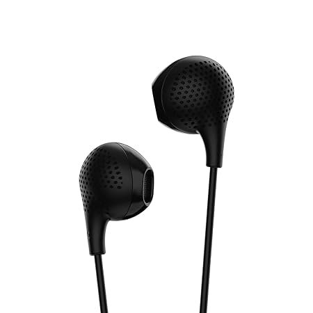 boAt Bassheads 104 in Ear Wired Earphones (Black)