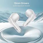 boAt Airdopes Atom 81 Pro Truly Wireless in Ear Ear Buds w/ 100hrs of Playtime, 4 Mics with ENx, Beast Mode with 50ms Low Latency, 13mm Drivers, IWP Tech, ASAP Charge (White)