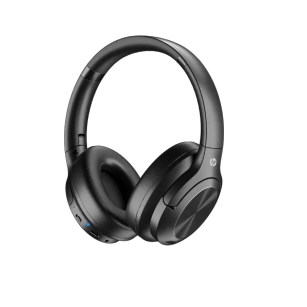 HP H300 Bluetooth Headset with Mic (Active Noise Cancellation, Over Ear, Black)