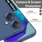 Back Cover for Samsung Galaxy F05 / M05 / A05 | Camera Bump Protection (Silicone Blue)