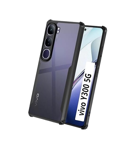 Back Cover for Vivo Y300 5G | Camera Bump Protection | Slim Stylish 360 Protection Design - Eagle