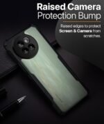 Back Case for Xiaomi 14 Civi 5G | 360 Degree Camera Protection | Transparent Hybrid Back Case (Eagle)