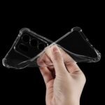 Transparent Shockproof Silicone Protective Back Cover for Vivo Y300 5G - Transparent