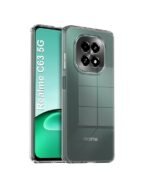 Back Case Cover for Realme C63 5G | Transparent Back Cover | Camera & Screen Protection (Transparent)