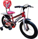 NEXOVA 16T LITTLE TOPPER CARRIER TUBELESS(RED) FOR 4 TO 6 YEARS KIDS 16 T BMX Cycle (Single Speed, Red, Rigid)