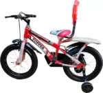 NEXOVA 16T LITTLE TOPPER CARRIER TUBELESS(RED) FOR 4 TO 6 YEARS KIDS 16 T BMX Cycle (Single Speed, Red, Rigid)