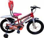 NEXOVA 16T LITTLE TOPPER CARRIER TUBELESS(RED) FOR 4 TO 6 YEARS KIDS 16 T BMX Cycle (Single Speed, Red, Rigid)