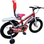 NEXOVA 16T LITTLE TOPPER CARRIER TUBELESS(RED) FOR 4 TO 6 YEARS KIDS 16 T BMX Cycle (Single Speed, Red, Rigid)