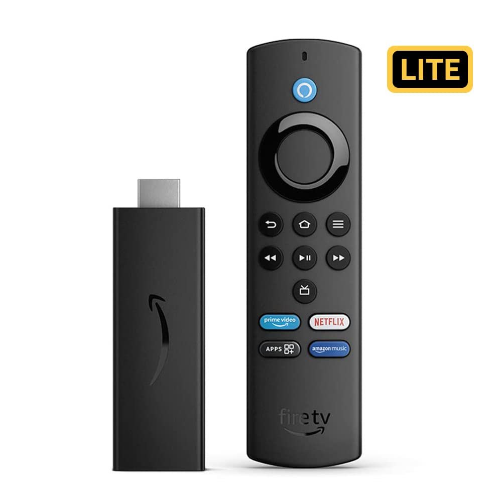 Amazon Fire TV Stick Lite with all-new Alexa Voice Remote Lite HD streaming device