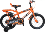 Rofixbikes STARK 16T KIDS CYCLE FOR BOYS AND GIRLS 16 T BMX Cycle (Single Speed, FLORO ORANGE, Rigid)