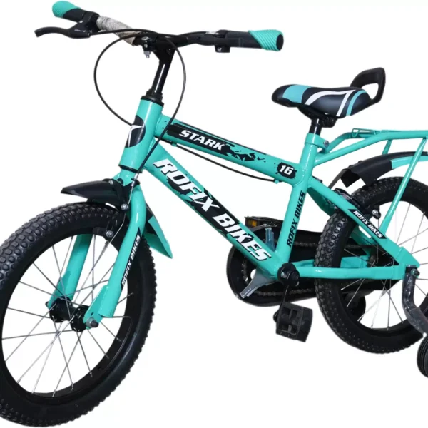 Rofixbikes STARK 16T 16 T BMX Cycle (Single Speed, Green, Rigid)