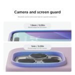iPhone 16 Pro Max Case, Premium Liquid Silicone Case, Shockproof (Silicone, Purple)